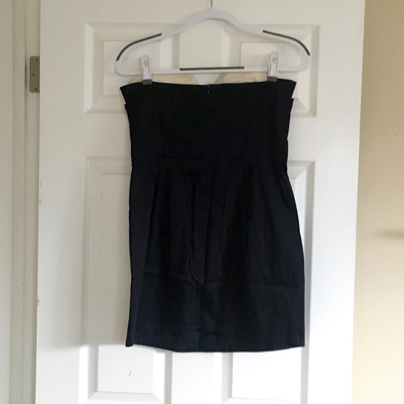 Strapless Nautical Style Mini Dress - Picture 2 of 3